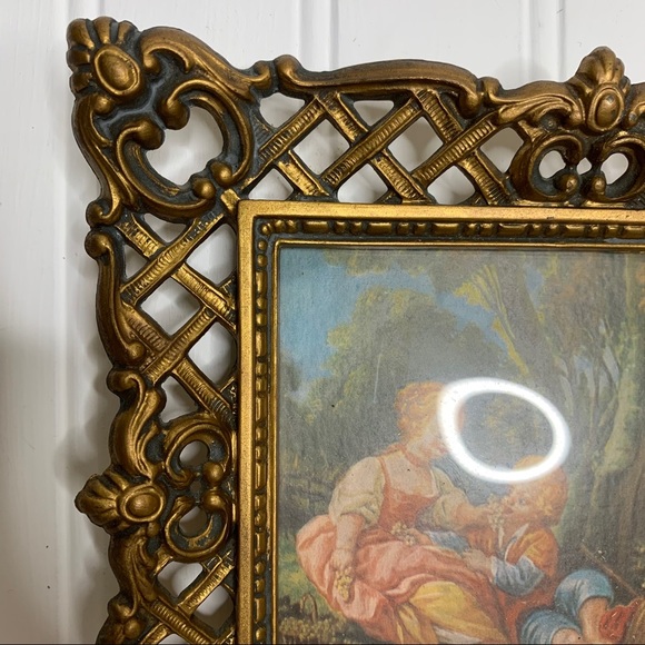 Vintage A Cameo Creation Framed Square Photo - Picture 2 of 12